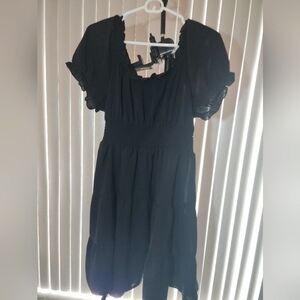 One-Size Black Dress